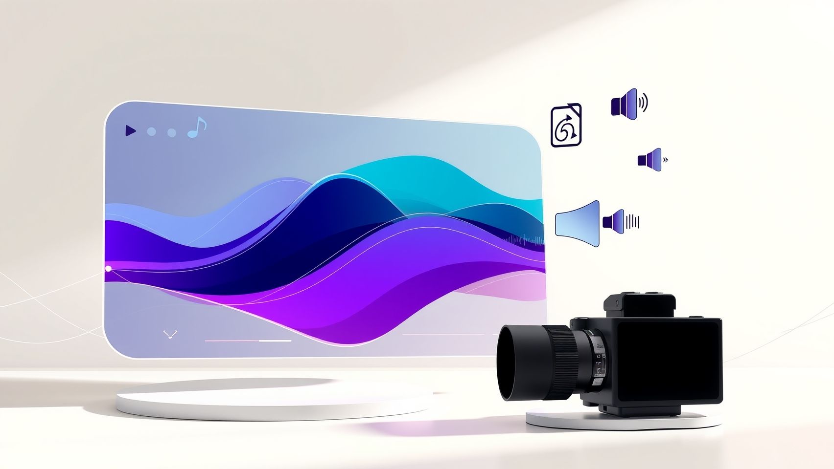 Converting Audio to Engaging Video Content Quickly
