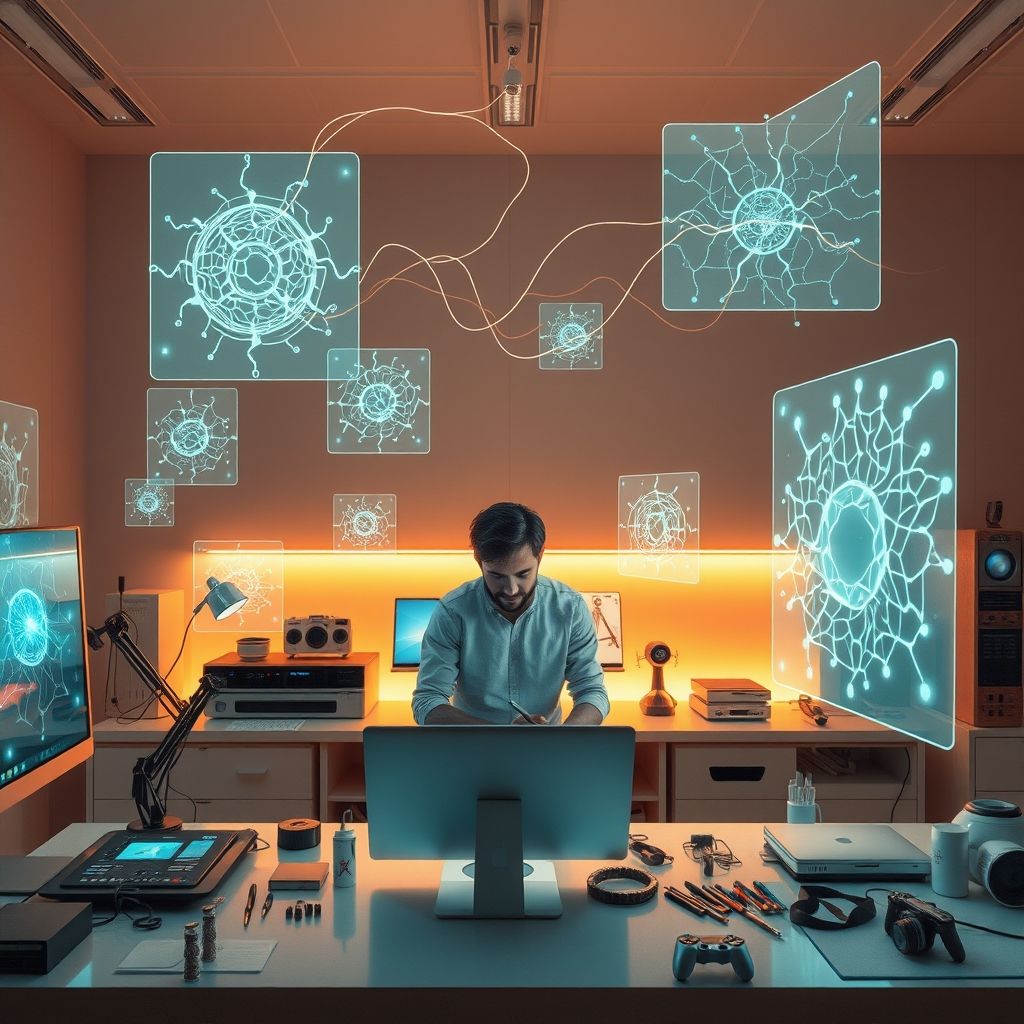 Filling the Gaps: Integrating Multiple AI Tools for Seamless Creativity