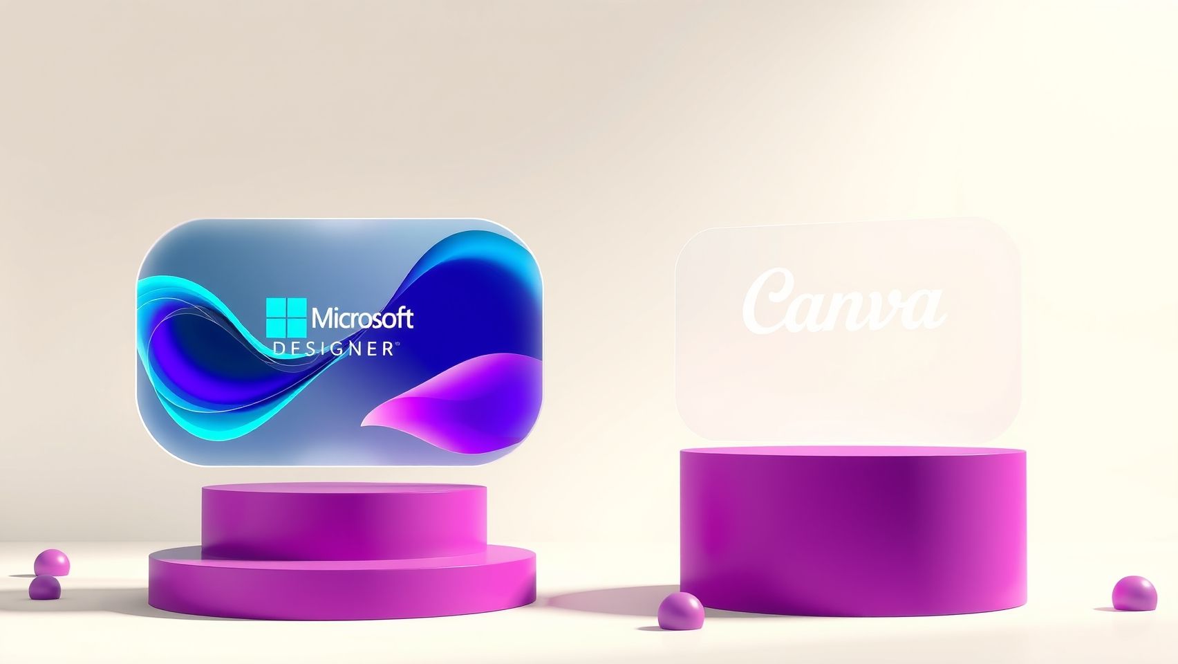 Comparing AI Tools: Microsoft Designer vs Canva for Webinar Slides