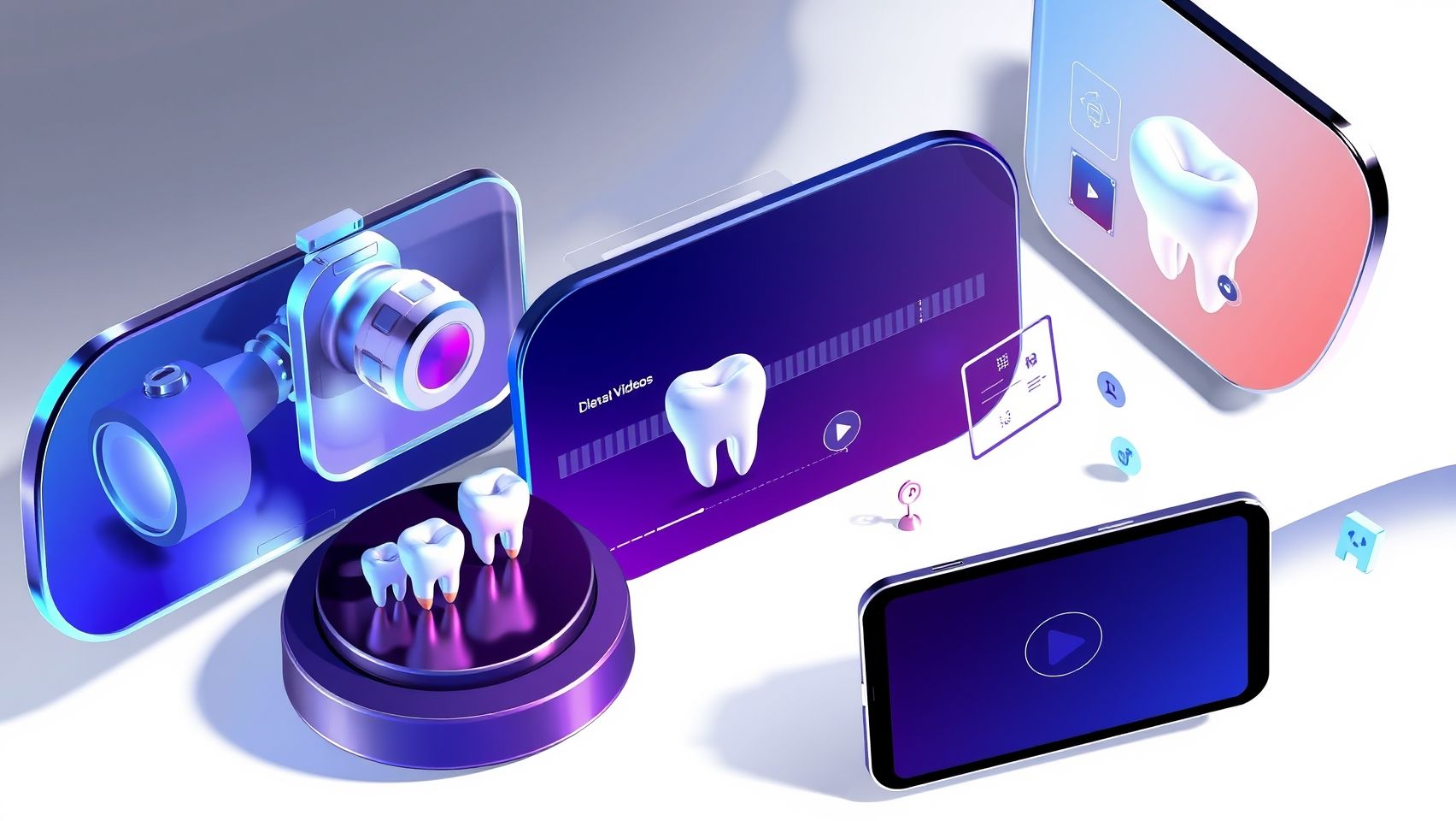 Tools and platforms to produce professional dental educational videos