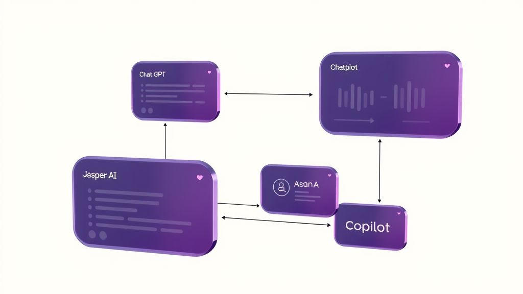 Script Writing & Social Scheduling Workflow with ChatGPT, Jasper AI, Asana & Copilot